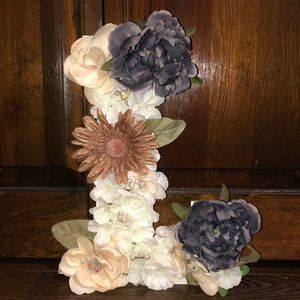 Floral Letter “L”